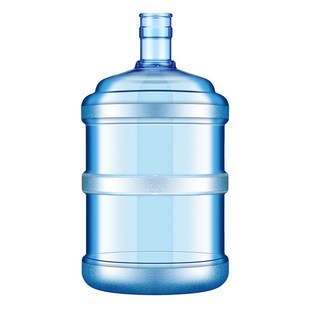 18.9升水厂专用凹底p压口桶PC注拉吹饮水机纯净矿泉大水桶厂家