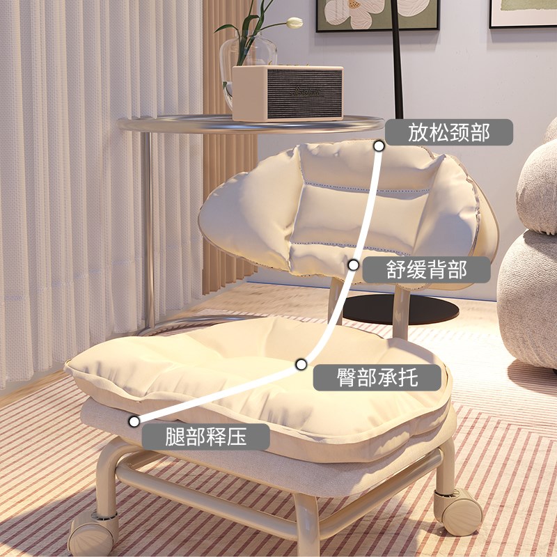 万向轮小凳子e滑轮矮凳家用换鞋凳带娃神器儿童带轮板凳美缝靠背