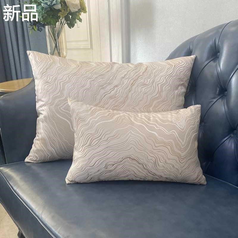 欧式沙发靠枕套罩长方形大号靠背客奢抱厅轻枕靠垫美式Z枕套不新