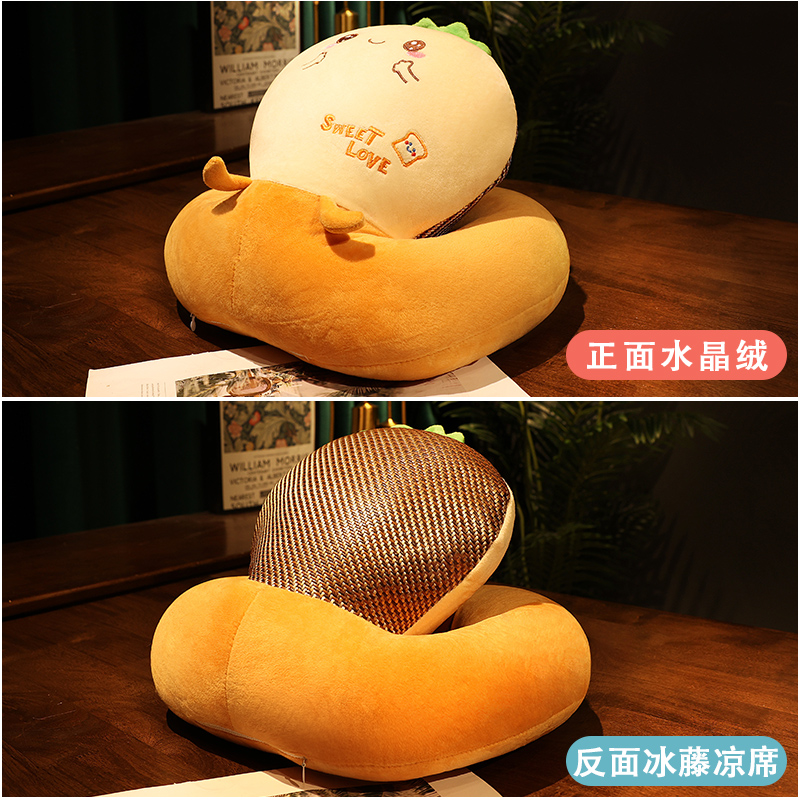 办公室午a睡抱枕男生教室趴着桌上睡觉神器小号午休枕头儿童趴睡