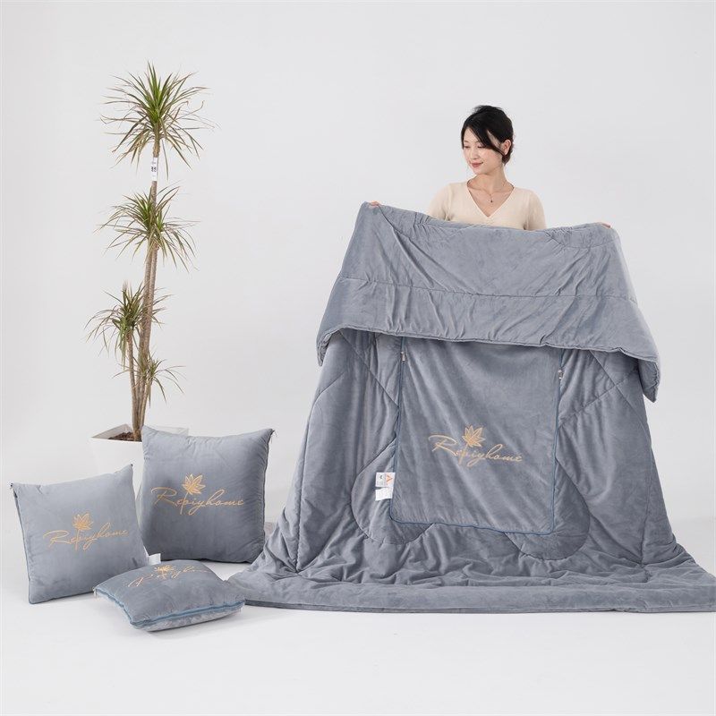 加厚婴儿绒抱枕被子两用车载靠垫枕头被办公室沙发午睡空调被,居家布艺,抱枕被,淘宝优惠券,粉丝福利购,淘宝优惠卷