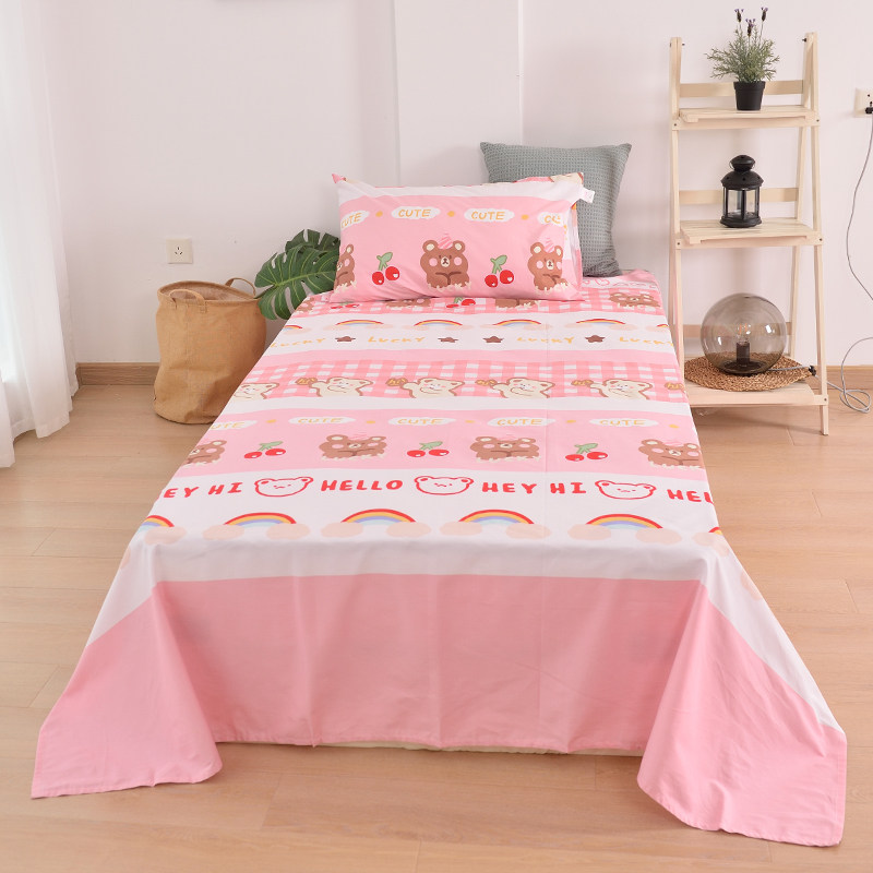 单件加厚磨毛床单儿童1.2m单人床1.5米被单1.8双人加大炕单冬,床上用品,床单,淘宝优惠券,粉丝福利购,淘宝优惠卷