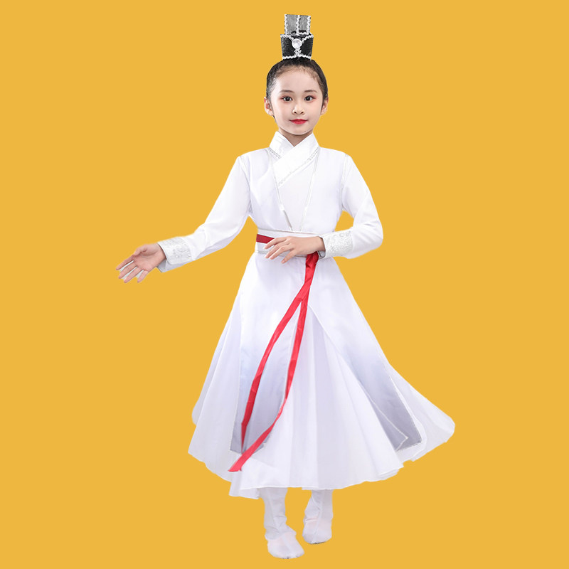 新品儿童国学演出服装弟子规壮志少年行三字经汉服舞蹈中国风表演