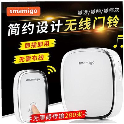 doorbell wirelless home ultra long distance through the