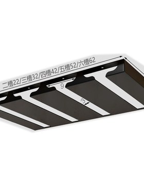 Wine Glass Rack Under Cabinet Stemware Holder  Storage Hange