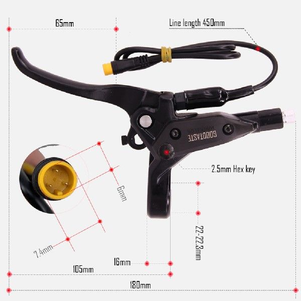 速发Hot Sale Practical EBike Brake Sensor Electric Bike Brak