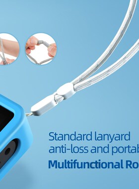 Soft Silicone Case For GoPro 9 10 Lens Cap Blue Black Adjust