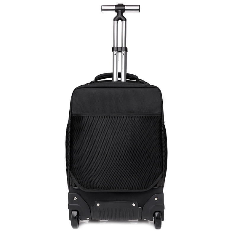 新品大容量商务旅行可登机行李箱18寸轻便双肩拉杆揹包牛津布男女