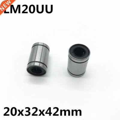 网红10pcs LM20UU ball bearing inner diameter 20x32x42mm guid