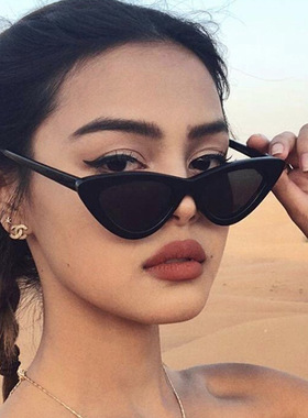 新品Vintage Cateye Sunglasses Women Sexy ReNtro Cat Eye Sun