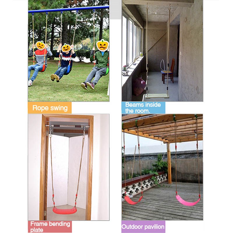 Patio Swings  Children Outdoor  Swing Rope Seat  Kids EVA So