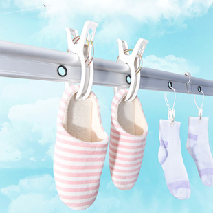 家用被子夹子晒袜子衣服帽子防风夹固定晒衣夹子R多功能棉被夹大