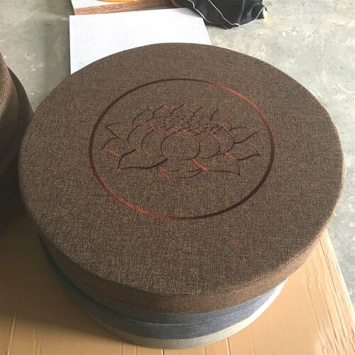 寺院禅坐垫禅修垫加厚亚麻棕椰丝圆坐垫蒲团拜垫拜佛垫打坐垫
