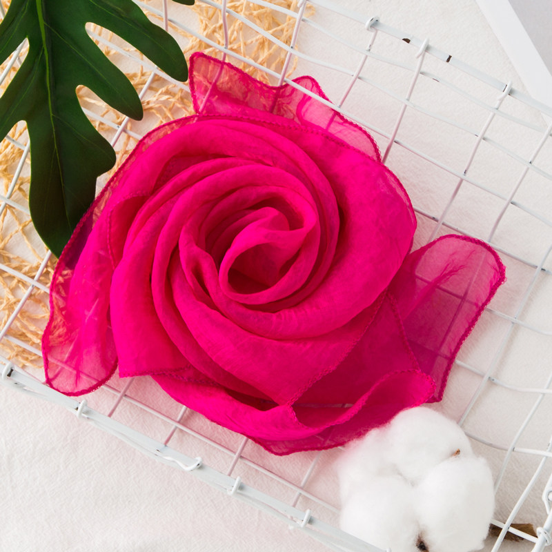 丝巾女春秋薄f款洋派时尚长条中国大红色纱巾百搭纯色雪纺围巾披,居家日用,保暖披肩,淘宝优惠券,粉丝福利购,淘宝优惠卷