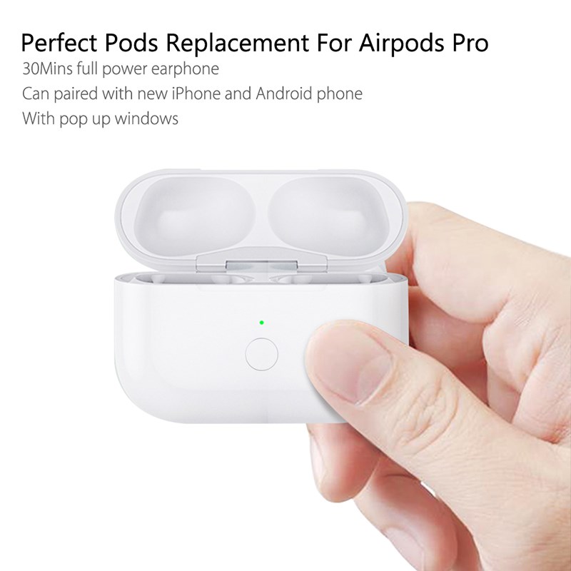 Charging Case for Airpods Pro Qi Wireless Charger Replaceme 电子元器件市场 外设配件 原图主图