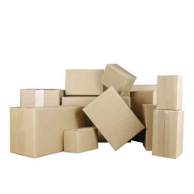 新品纸箱子快递打包纸盒邮政包装箱物流搬家箱半高箱纸板