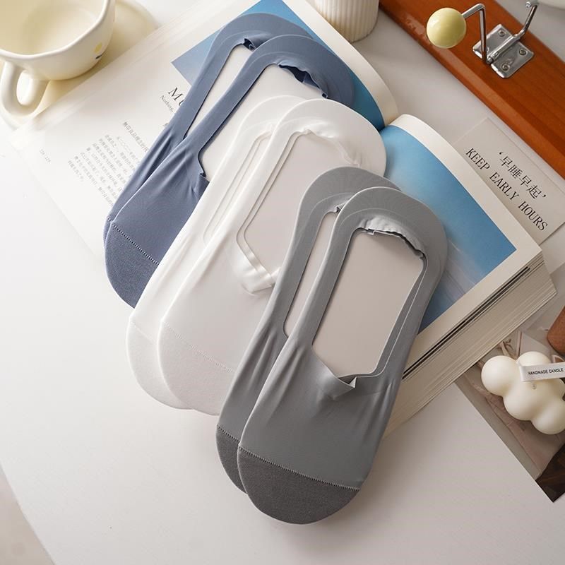 男士夏季冰丝浅口隐形袜子~船袜男硅胶防滑薄款透气吸汗袜底,女士内衣/男士内衣/家居服,船袜,淘宝优惠券,粉丝福利购,淘宝优惠卷