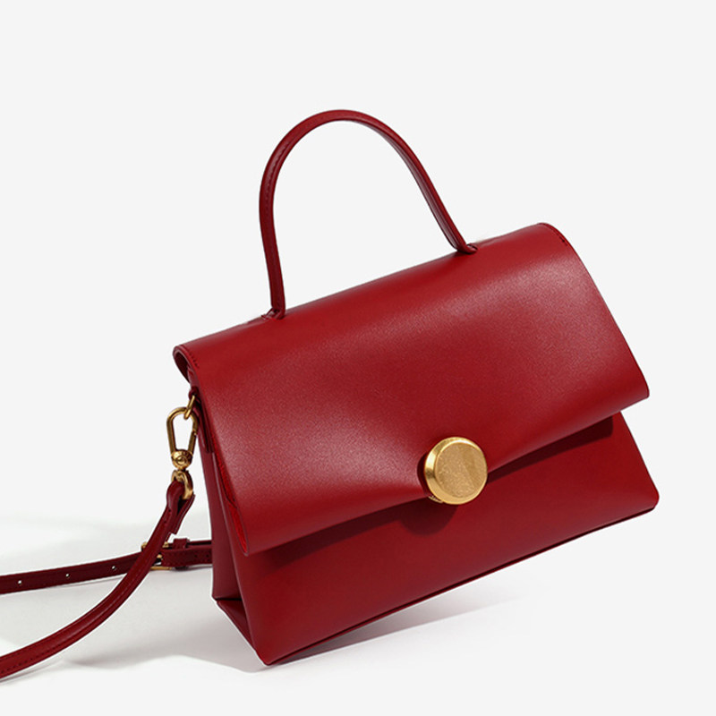 红色婚包女2023新款高级感结婚包包婚礼用小众新娘包手提斜挎女包