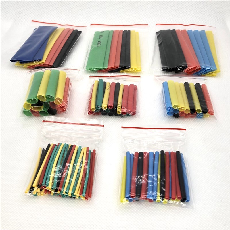 164/127PCS Heat Shrink Tubing Sleeving Tube Wire Wrap Shrink