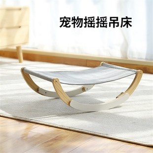 宠物狗摇摇椅专用狗m狗小床宠物床摇椅离地猫咪小宠睡觉安抚摇篮