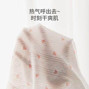 乖奇熊女宝宝连体衣夏季薄款长袖空调服婴儿可爱哈衣爬服居家