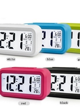 Electric Desktop Table Clock Electronic Alarm Digital Big LE