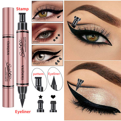 Eyeliner Stamp Seal Pen Long Lasting Waterproof Eye Line