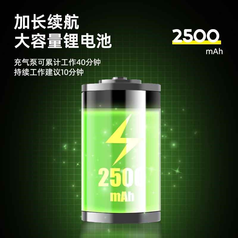 【折扣】电动充气泵户外露营便携小型抽充两用气泵帐篷气垫床睡垫