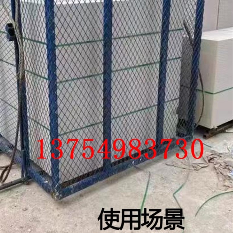 混凝土砌块砖吊笼泡沫砖w吊篮塔吊吊砖蓝钢筋吊笼网格笼