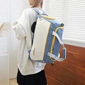 短途行李袋手提旅行包男款 双肩包运动健身包女干湿分离轻便大容量