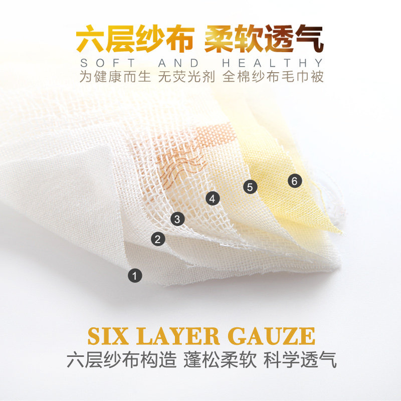 纯棉六层纱布毛巾被双人单人毛巾毯子婴儿童午睡夏凉被幼儿园夏季,床上用品,休闲毯/毛毯/绒毯,淘宝优惠券,粉丝福利购,淘宝优惠卷
