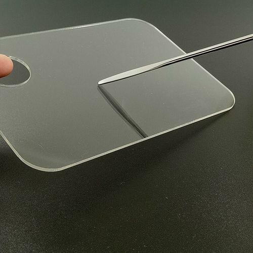 Acrylic Palettes Nail Art Makeup Eye Shadow Applicator Paint