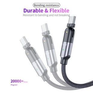 New Dual Type C Fast Charging Cable C To C Data Cable 60W/1