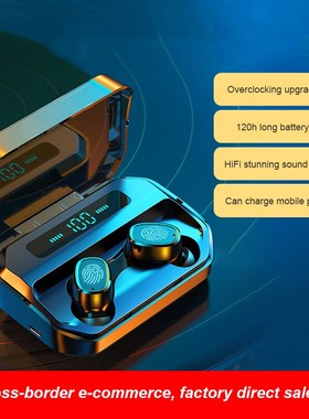 TWS Wireless Earphones Bluetooth Earphones 5.0 9D Bass Stere