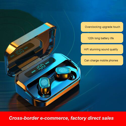 TWS Wireless Earphones Bluetooth Earphones 5.0 9D Bass Stere