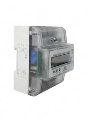 新品厂销新导轨式 三相四线多功能电能表H380v工业电表电子式有功