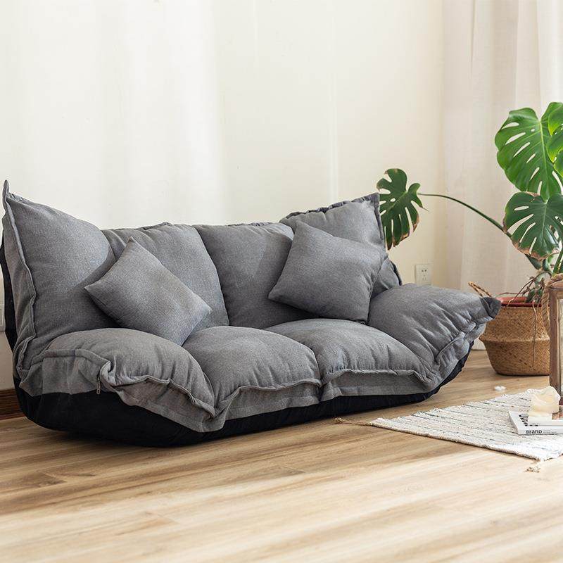 懒人沙发榻榻米卧室俩用网红小沙发小户型双人简易折叠单人沙发床,住宅家具,布艺沙发,淘宝优惠券,粉丝福利购,淘宝优惠卷