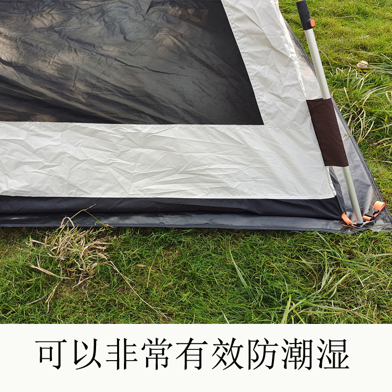 速发露营户外便携式防潮加厚地席pe野餐垫防水胶地席野外帐篷防潮