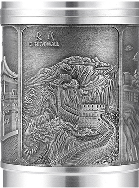 中号锡制茶叶罐锡制茶具锡茶罐茶叶罐锡罐半斤金属锡罐茶道可刻字