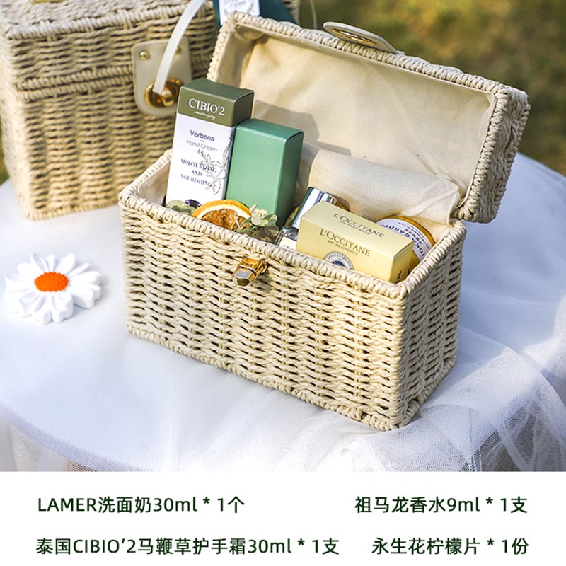 小红书高级感轻奢提篮伴手礼女伴娘结婚I礼回礼盒实用高端成品途