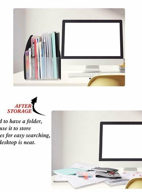 A4 File Folder School Docut Organiser Envelopes Desk Storage