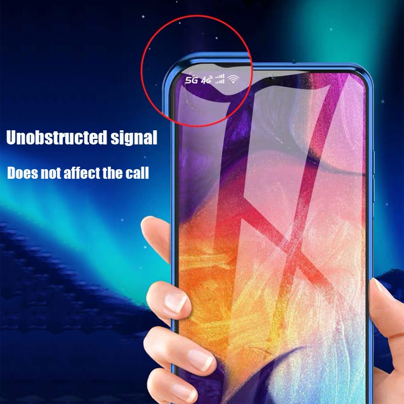 Magnetic Metal Case  Samsung Galaxy Note 10 Pro 8 9 S10 Lite