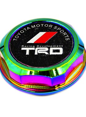 1PCS TRD Racing Engine Oil Filler Cap Oil Tank Cover Alumini