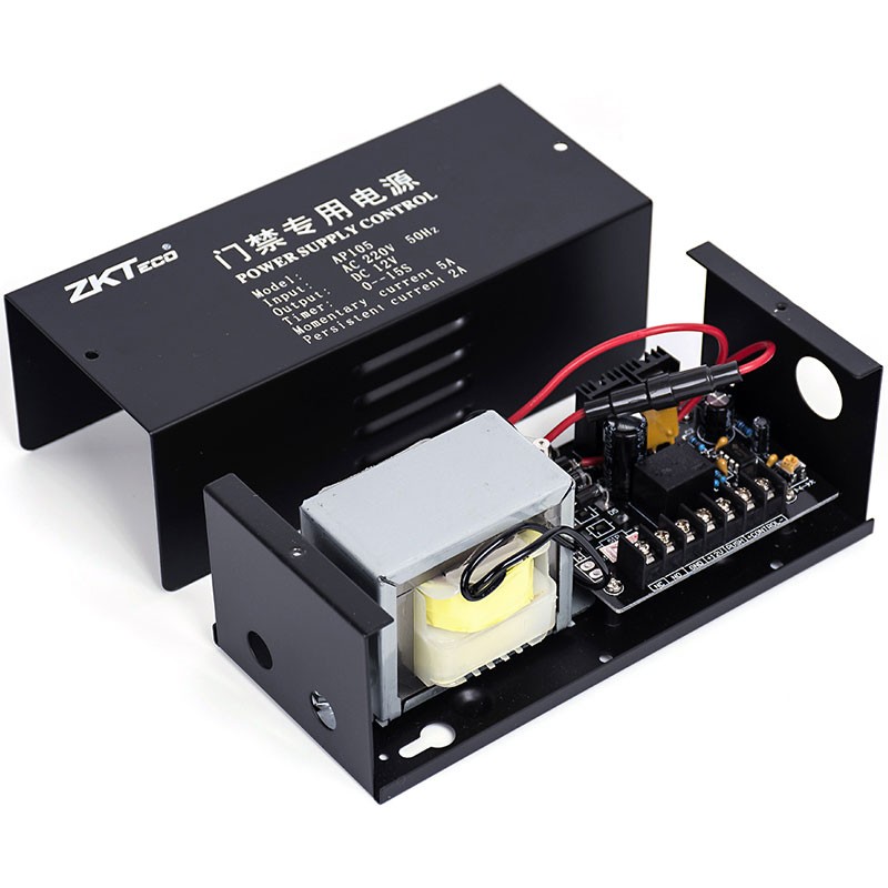 ZKTECO熵基科技AP105/AP103门禁专用电源12V3A/5A门禁电源小电源