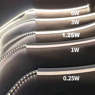 LED灯带24V微亮1.5W3W低压6W贴片低亮度功率氛围灯背景墙床头家用
