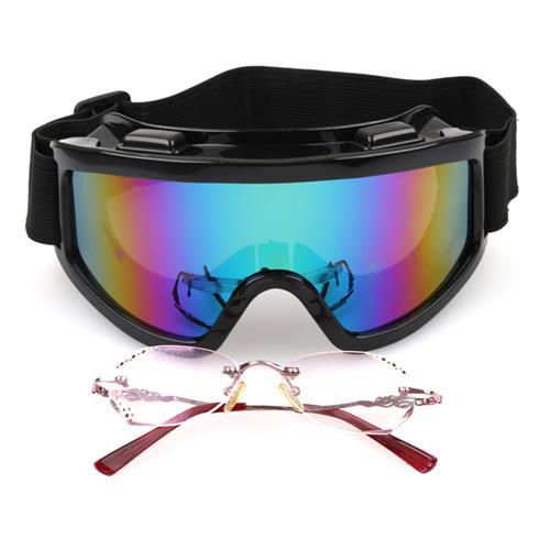 速发Outdoor UV400 Windproof Glasses Ski Glasses Dustproof Sn