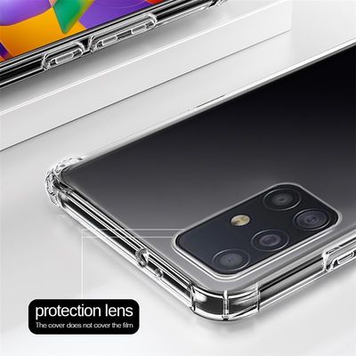 极速For samsung Galaxy M31S A71 A51 A21S Transparent silicon