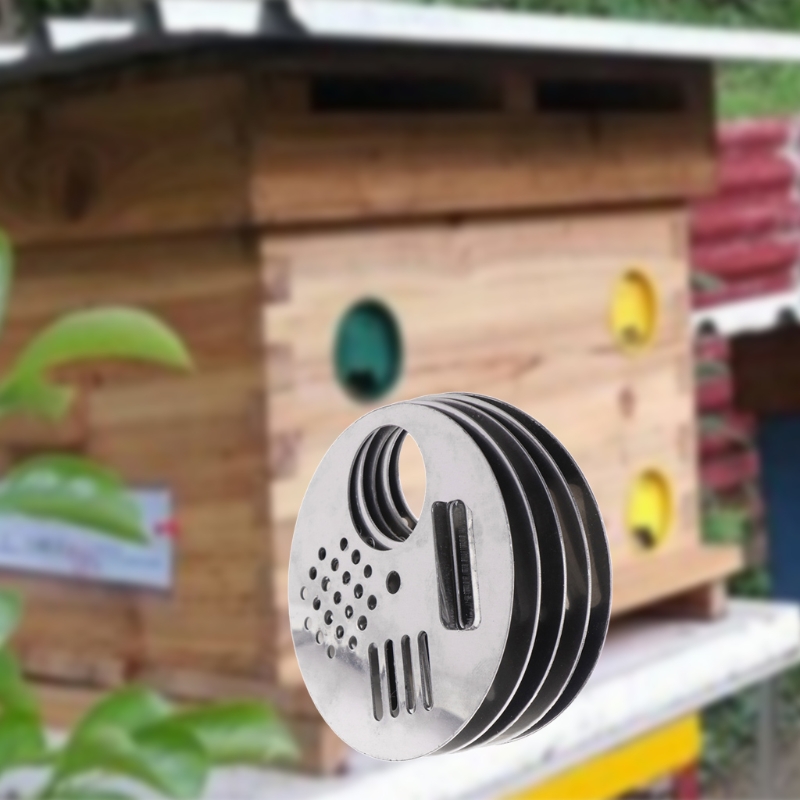 推荐Beehive Entrance Gate Stainless Steel Round Beekeeping T