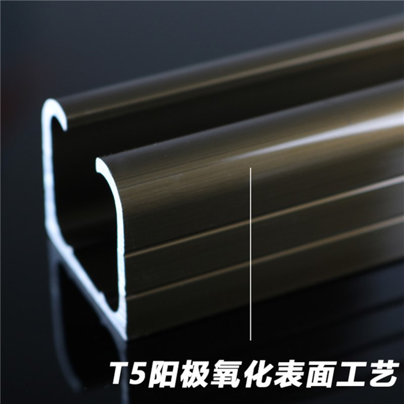 移门轨道滑道实木玻璃门推拉门吊门滑轨吊滑轮折叠门吊轮吊轨窗帘