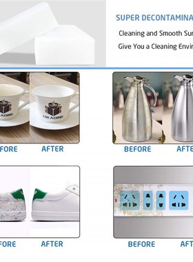 20/50/100Pcs  Sponge Melamine Foam Cleaning Eraser Home Kitc